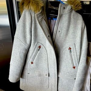 JCrew winter jacket, brand new condition